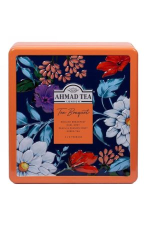 Tea Bouquet Μεταλλική Κασετίνα Μεσαία- 32 φακελάκια