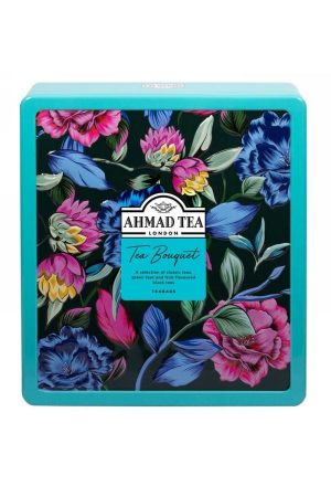 Tea Bouquet Μεταλλική Κασετίνα Μεγάλη – 72 φακελάκια