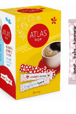 Ζάχαρη Λευκή σε Stick 3,5 g (200 τεμ.)