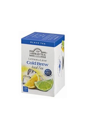 COLD BREW Μαύρο Τσάι με Λεμόνι & Λάιμ – 20 φακελάκια