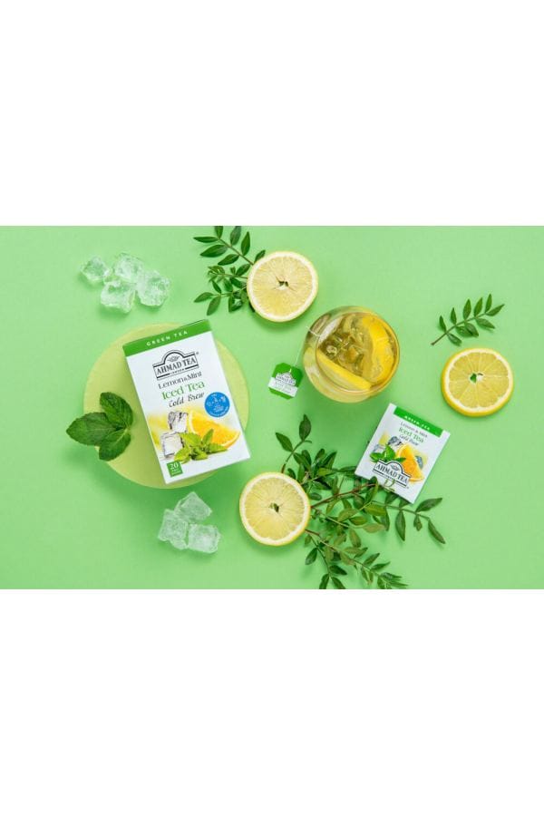 COLD BREW Πράσινο Τσάι με Λεμόνι & Μέντα – 20 φακελάκια αλουμινίου - Image 3