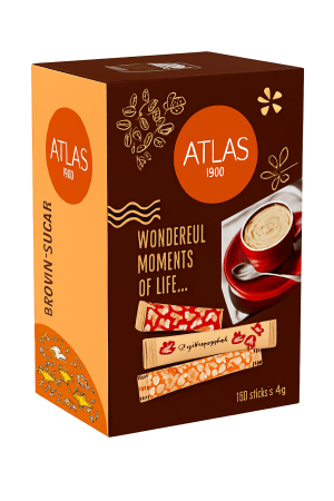 Ζάχαρη Καστανή σε Stick 4 g (350 τεμ)