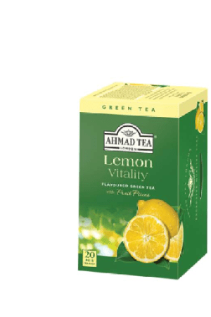 Πράσινο Τσάι με Λεμόνι – 20 φακελάκια