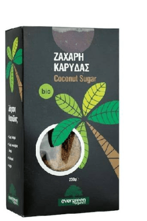 Evergreen Ζάχαρη Καρύδας 250g (Βιολογική)