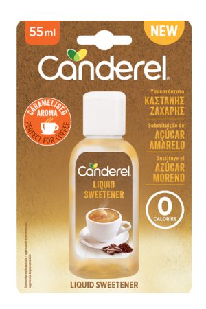 CANDEREL Υγρή Μαύρη Ζάχαρη 55ml- (Νew)