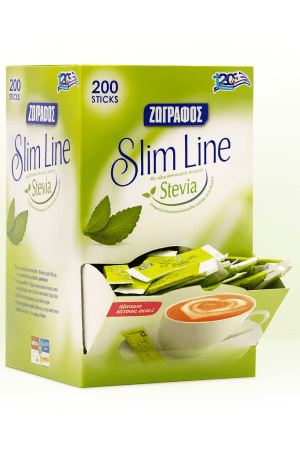 ΖΩΓΡΑΦΟΣ Γλυκαντικό Slim Line με Στέβια (200 τεμ)